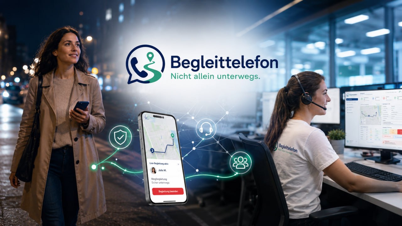 Nicht allein unterwegs – ich möchte dir das Begleittelefon vorstellen