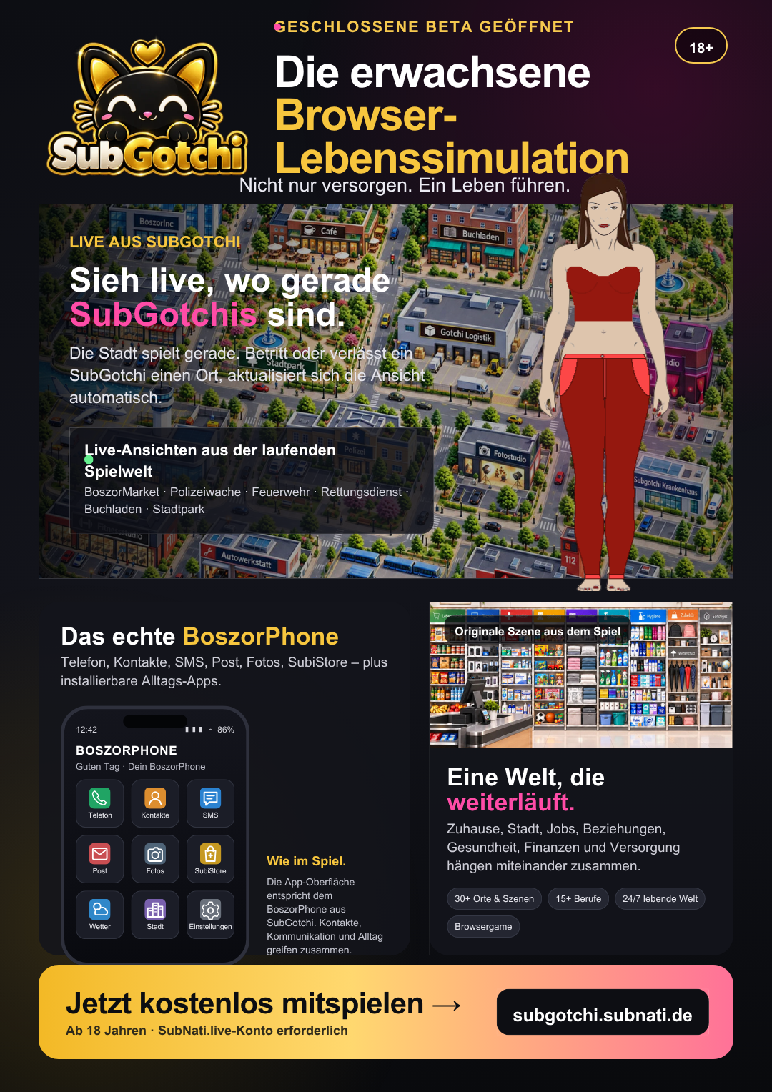 Subgotchi - Deine virtuelle Frau