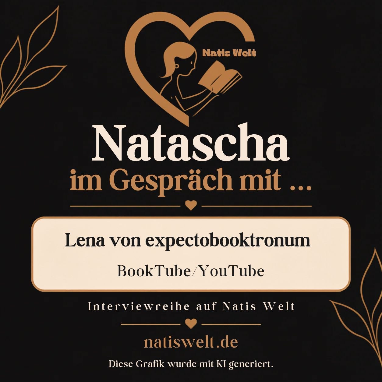Natascha im Gespräch mit Lena von expectobooktronum