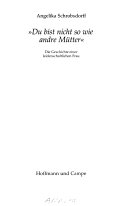 Du bist nicht so wie andre Mütter